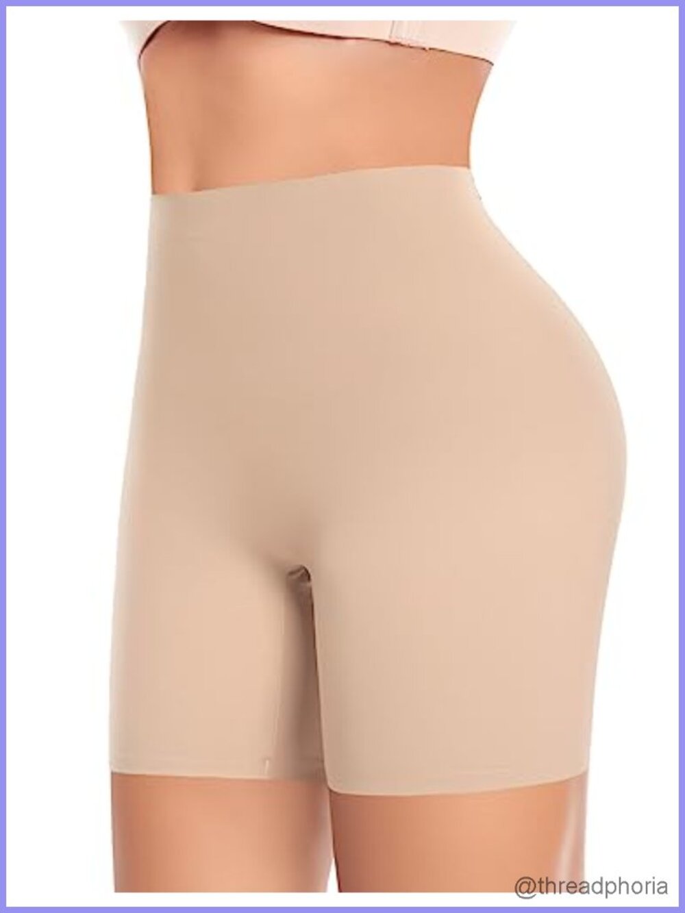 Women's Seamless Shaping Boyshorts Tummy Control Underwear Slip Shorts